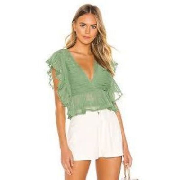 Tularosa Kaia top in mint‎ - Picture 1 of 5